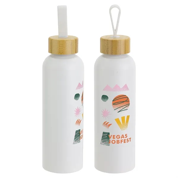 Medium White color option for Asbury 24 Oz Recycled Aluminum Bottle