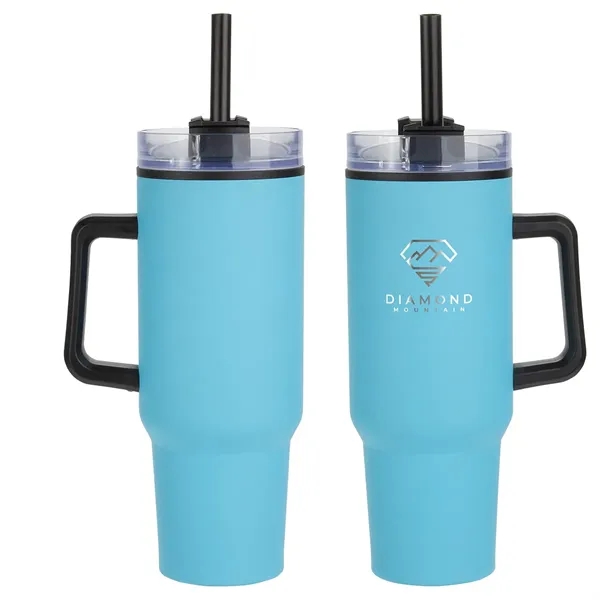 Aqua Blue color option for Outpost 40 Oz Stainless Steel/Polypropylene Mug