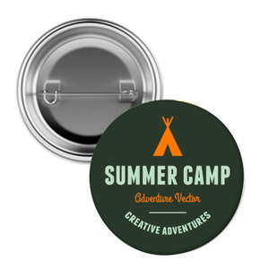 Photo of 1 ½" Full Color Pin Back Button