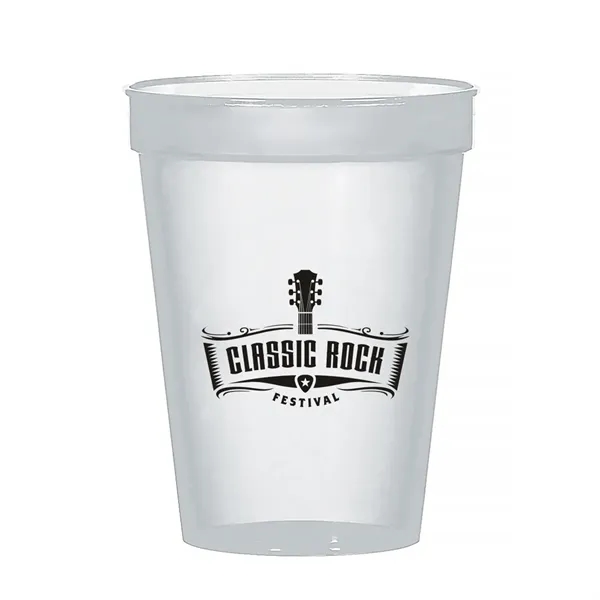 Clear color option for 12 Oz. Big Game Stadium Cup