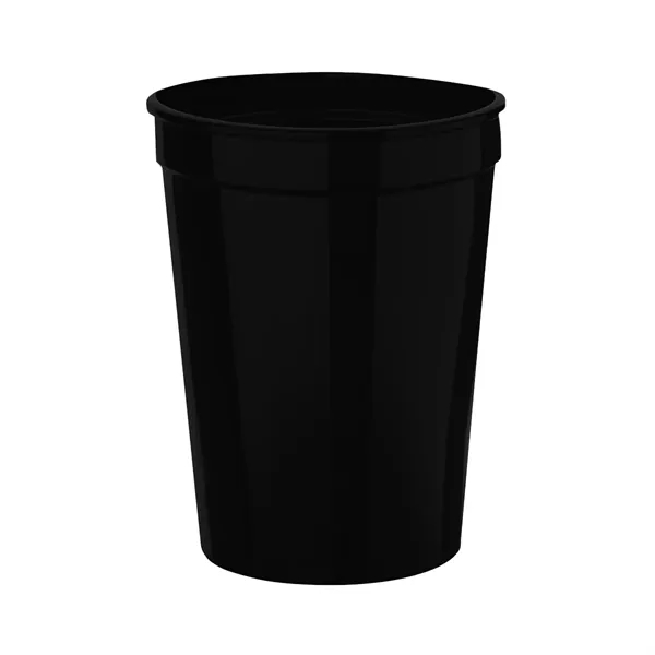 Black color option for 12 Oz. Full Color Big Game Stadium Cup