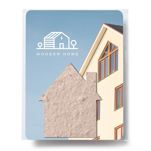 Main photo of Bloomin House Shaped Plantable Gift Pack