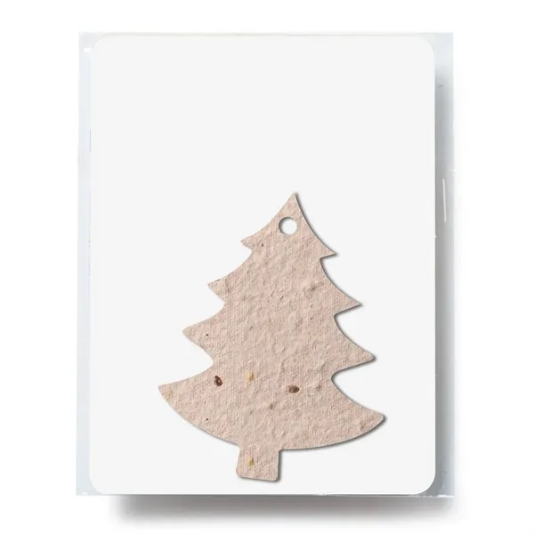 Tree Natural color option for Bloomin Tree Shaped Plantable Gift Pack