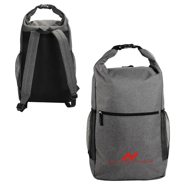 Medium Gray color option for Bellerive Roll Top Backpack