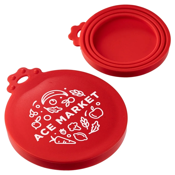 Medium Red color option for Stay Fresh Silicone Can Lid