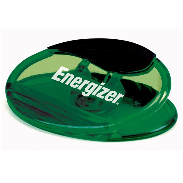 Translucent Green color option for Power Clip Oval   Translucent Blue