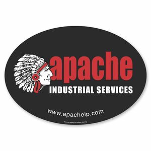 Photo of Small Oval Car Sign Magnet