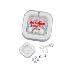 Photo of Ear Buds W/Case   White