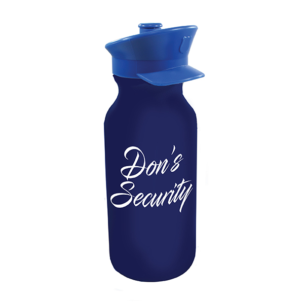 Blue color option for 20 Oz. Value Cycle Bottle With Police Hat Push 'N Pull Cap