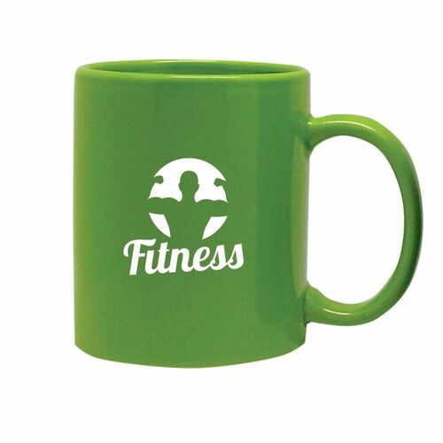 Photo of Sumatra 11 Oz Ceramic Mug   Lime Green