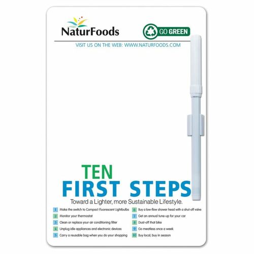 Photo of Go Green Memo Board 5 1/2 X 8 1/4 W/ Mag