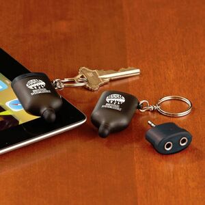 Photo of Splitter/Stylus Key Chain   Black