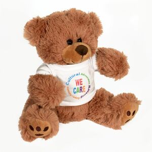 Photo of Plush Bear W/ Embroidered Paws And T Shirt
