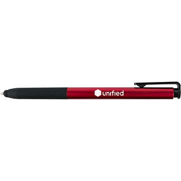 Red Barrel/Black Grip color option for Austin Stylus Pen