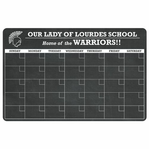 Photo of Large Chalkboard Magnet 11 X 17