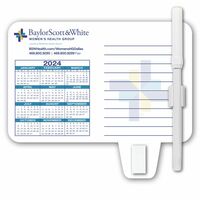 Calendar / Memo Magnet With Clip