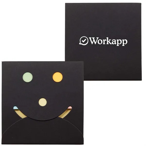 Black color option for Smiley Face Sticky Note Pack