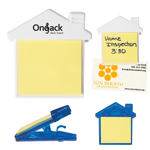 Photo of House Clip With Sticky Notes
