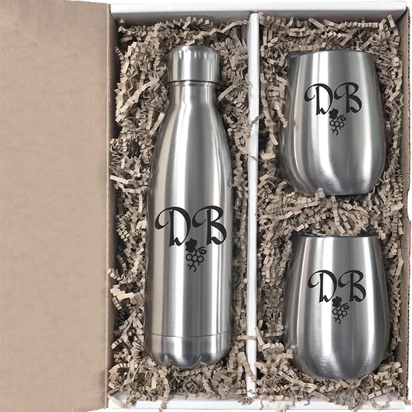 Bottle Stainless Tumbler Stainless color option for Stainless Gift Set