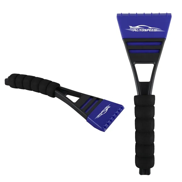 Black-Royal Blue color option for Comfort Grip Ice Scraper