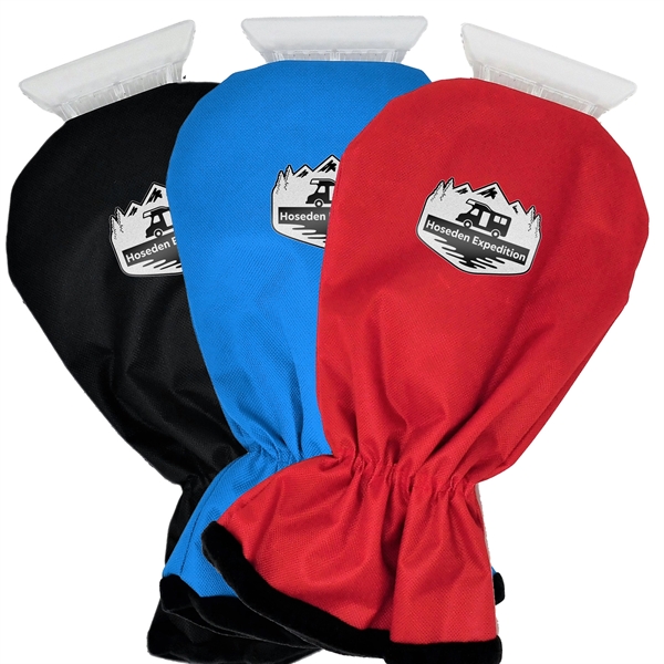 Red color option for Ice Scraper Mitt