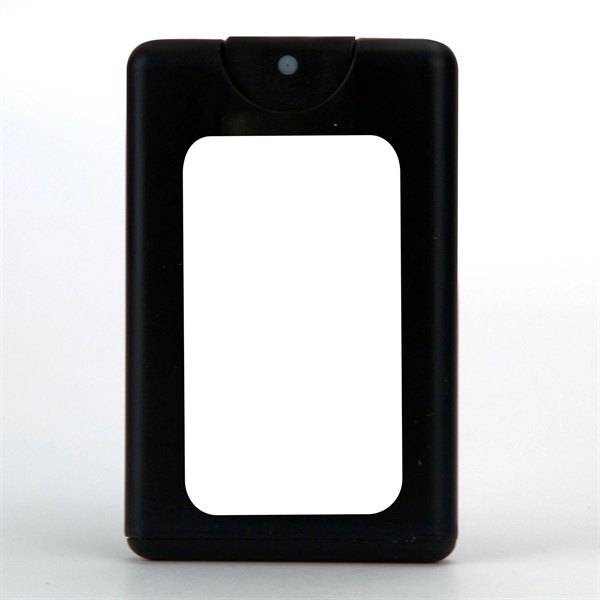 Black color option for Credit Card Shaped Hand Sanitizer Sprayer