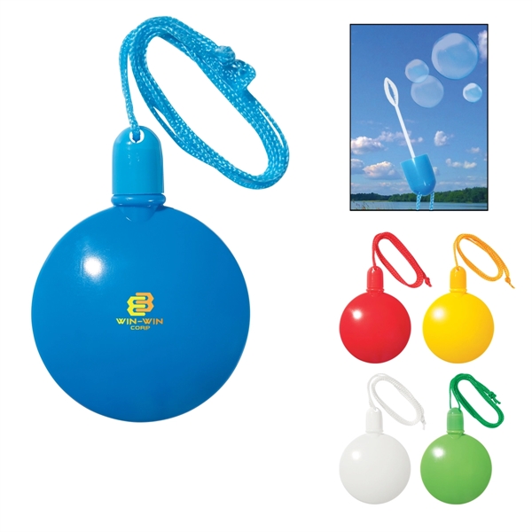 Red color option for 1.33 Oz. Round Bubble Dispenser