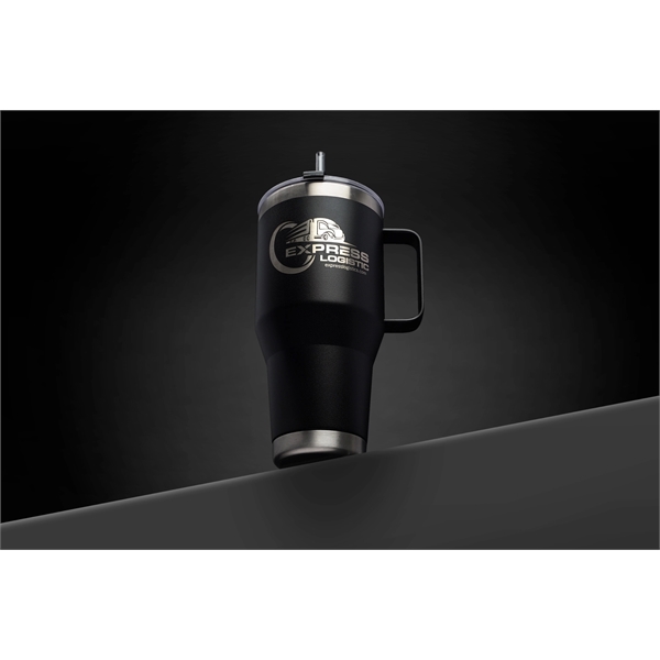 Black color option for 40 Oz Mega Tumbler With Handle