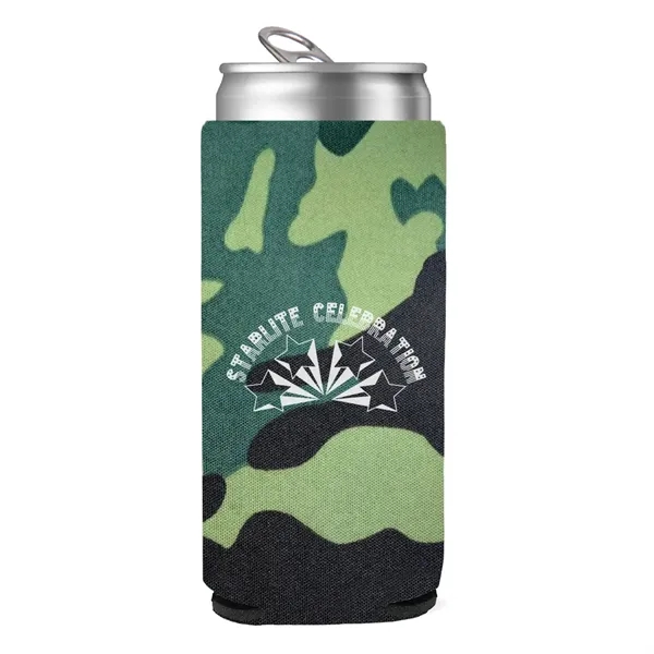 Green Camo color option for 12 Oz. Slim Fit Kan Tastic