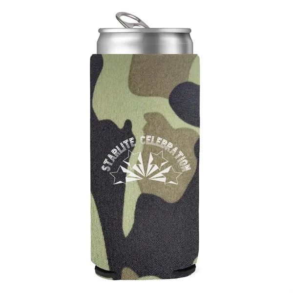 Tan Camo color option for 12 Oz. Slim Fit Kan Tastic