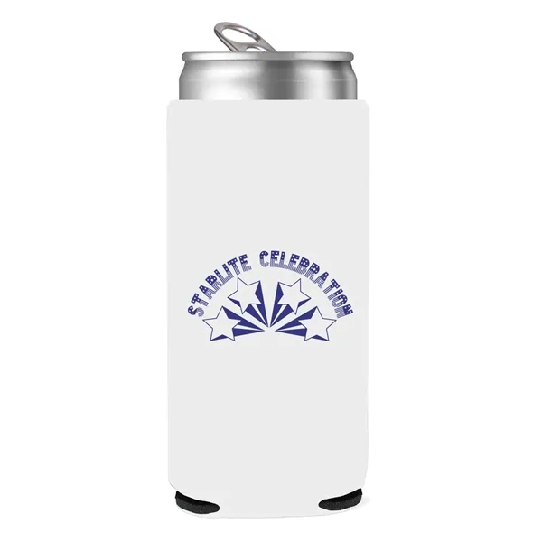 White color option for 12 Oz. Slim Fit Kan Tastic