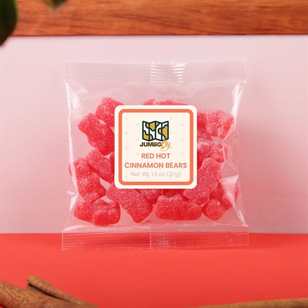 Clear color option for Red Hot Cinnamon Bears: Taster Packet