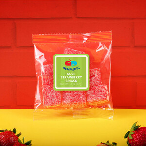 Photo of Sour Strawberry Bricks: Taster Packet