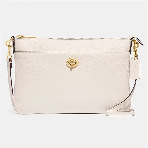 Chalk color option for Coach Excl Naw Polished Pebble Polly Crossbody