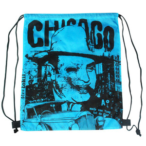 Photo of 210 D Drawstring Bag 2 Sides Full Color Printed: 15" X 18"