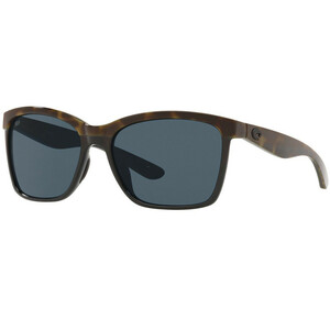Photo of Costa Del Mar Anaa Sunglasses   (Frame) Shiny Olive Tortoise, Black; (Lens) Gray, 580 P