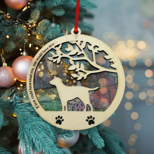 Main photo of Layered Wood Ornament: Suncatcher