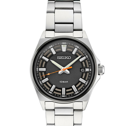 Photo of Seiko Sur507 Rugged Model Quartz With Black Ion Finish Bezel