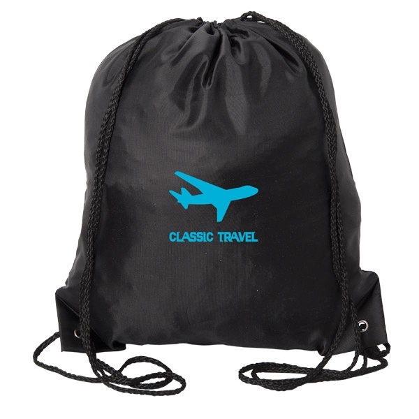 Black color option for Aloha Drawstring Backpack