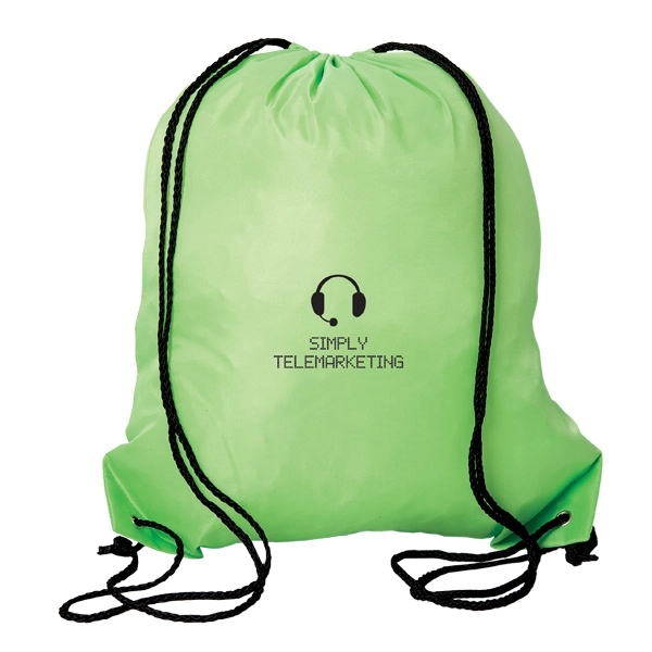 Lime Green color option for Aloha Drawstring Backpack