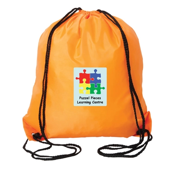 Orange color option for Aloha Drawstring Backpack