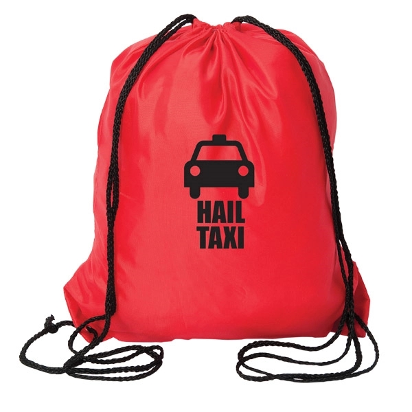 Red color option for Aloha Drawstring Backpack
