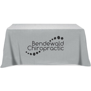 Photo of Flat 4 Sided Table Cover   Fits 6 Foot Standard Table: Poly Cotton