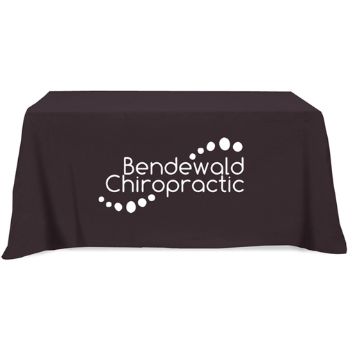 Main photo of Flat 4 Sided Table Cover   Fits 6 Foot Standard Table: Poly Cotton