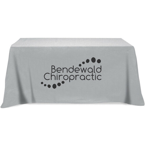 Main photo of Flat 4 Sided Table Cover   Fits 6 Foot Standard Table: Poly Cotton