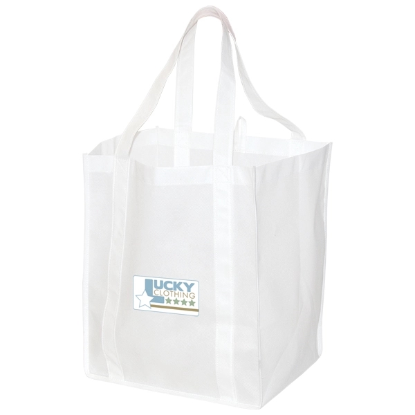 White color option for Jumbo Non Woven Tote