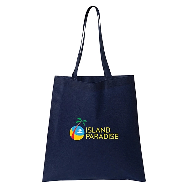 Navy Blue color option for Non Woven Economy Tote
