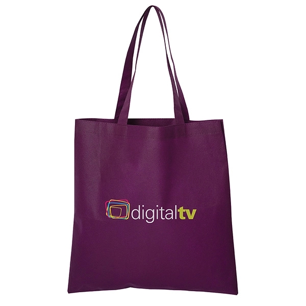 Purple color option for Non Woven Economy Tote