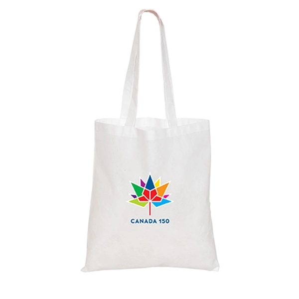 White color option for Non Woven Economy Tote