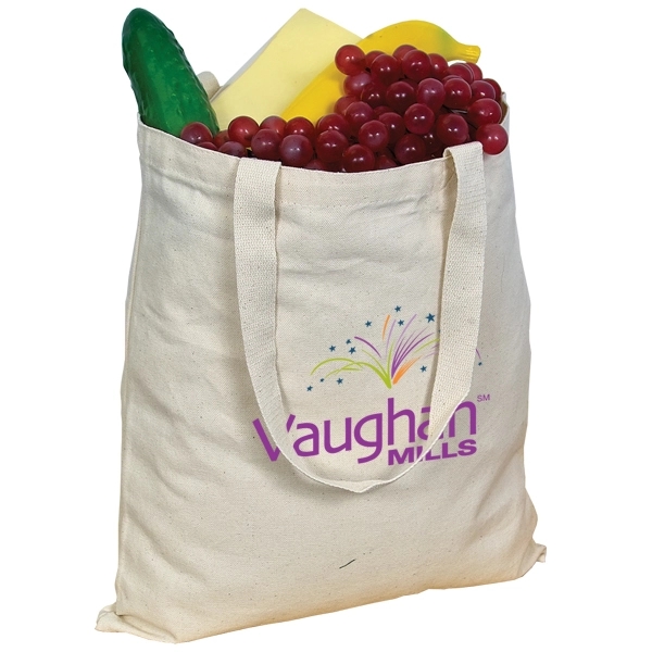 Natural color option for Tote Bag: 14” W X 16” H